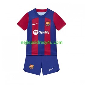 Fotbalový Dres FC Barcelona Dětské Domácí 2023/24